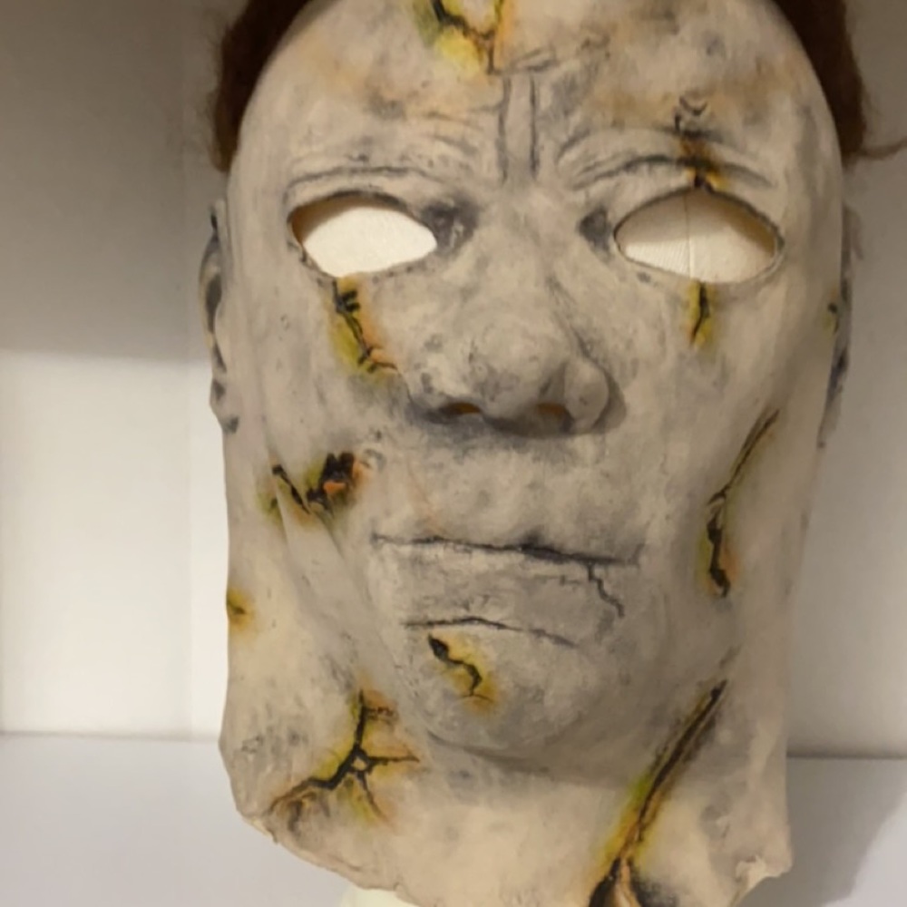 This is a fun world Robson, 2007 Michael Myers Halloween mask Rob Zombie